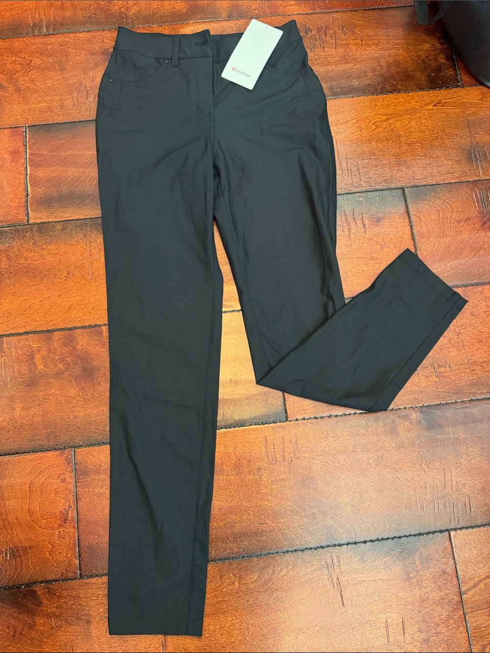 Lululemon Women’s Black Slim Chino-Style Performance Pants